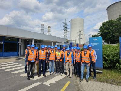 Besuch der CD�60 bei RWE Lingen