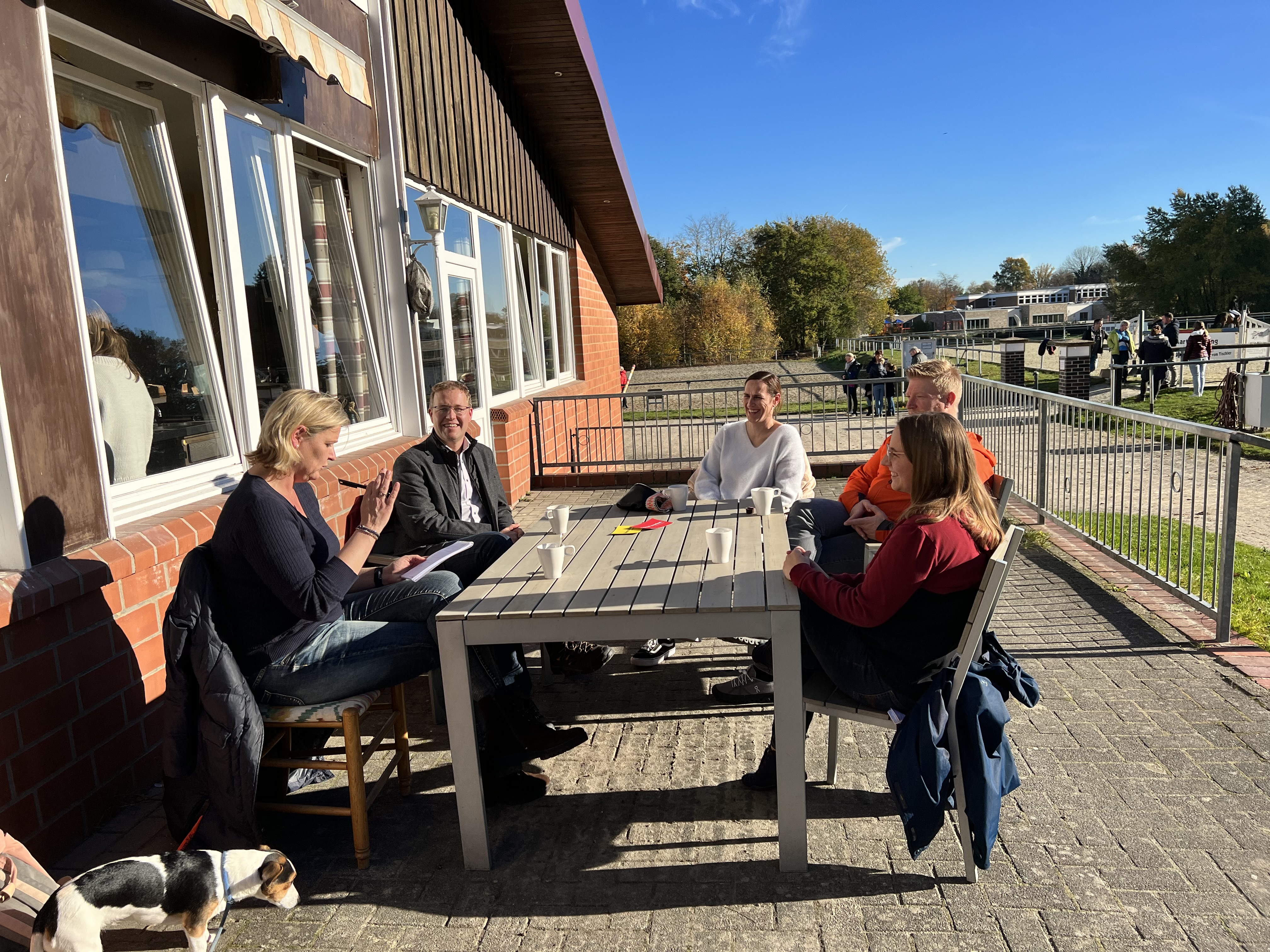 Von links Stefanie Knobloch, Matthias Sils, Sarah Arning, Guido Koops und Britta Schwerdt